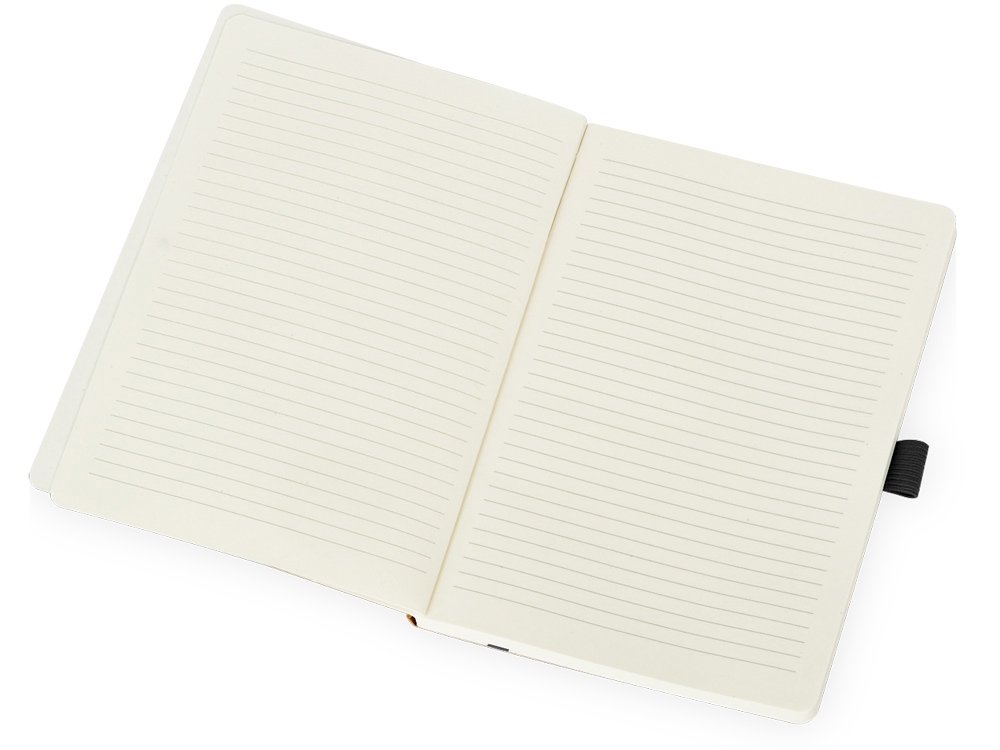 Блокнот Sevilia Soft, гибкая обложка из крафта A5, 80 листов, крафтовый/черный-2