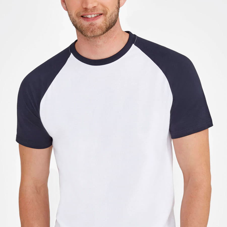 Футболка мужская FUNKY 150, бирюзовый, белый-6