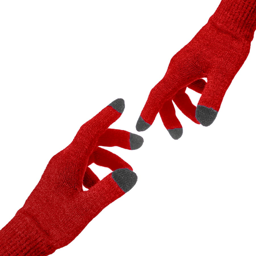 Перчатки сенсорные REACH, красный-3