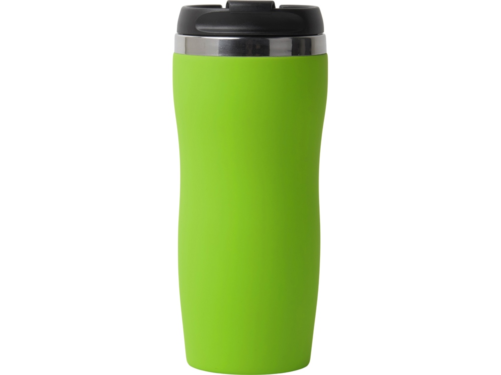 Термокружка Double wall mug C1, soft touch, 350 мл, зеленое яблоко-2