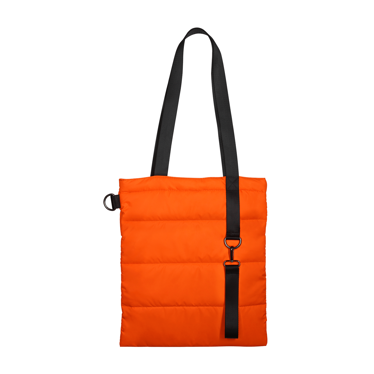 Шоппер Superbag Bubble, с кнопкой (оранжевый с черным)-2