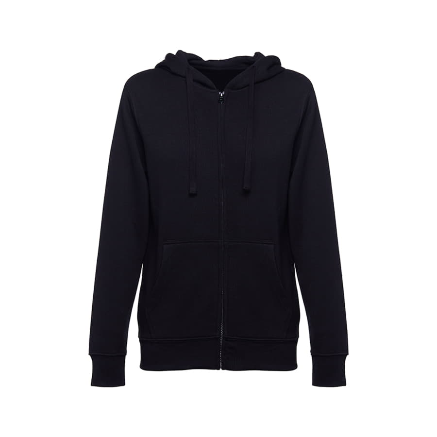 Толстовка женская с капюшоном AMSTERDAM WOMEN, черный-3