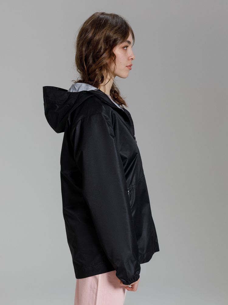 Куртка унисекс Nordvind WR, черная-6