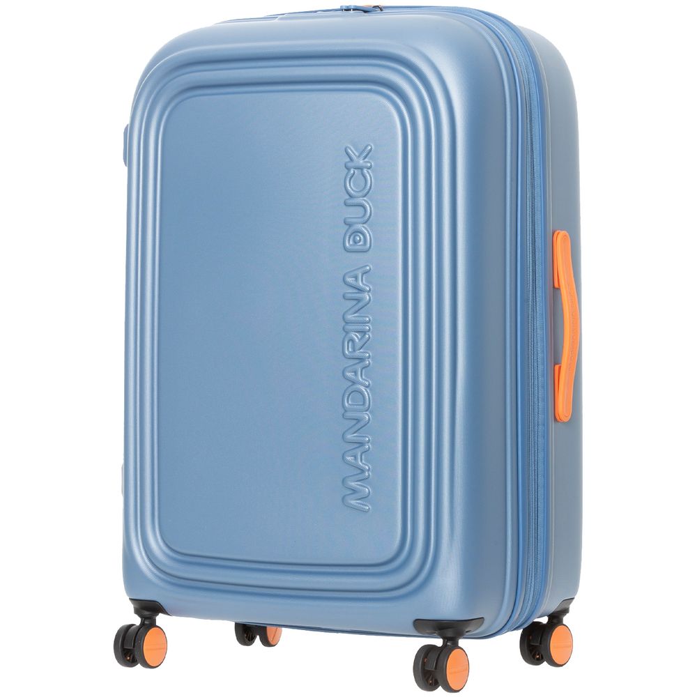 Чемодан Logoduck L, джинсовый-0