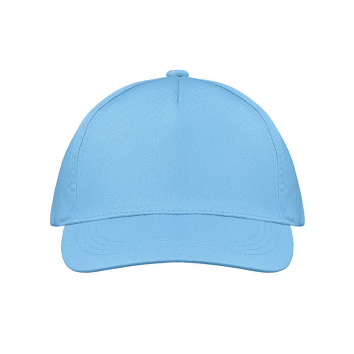 5 panel baseball cap, голубой-6