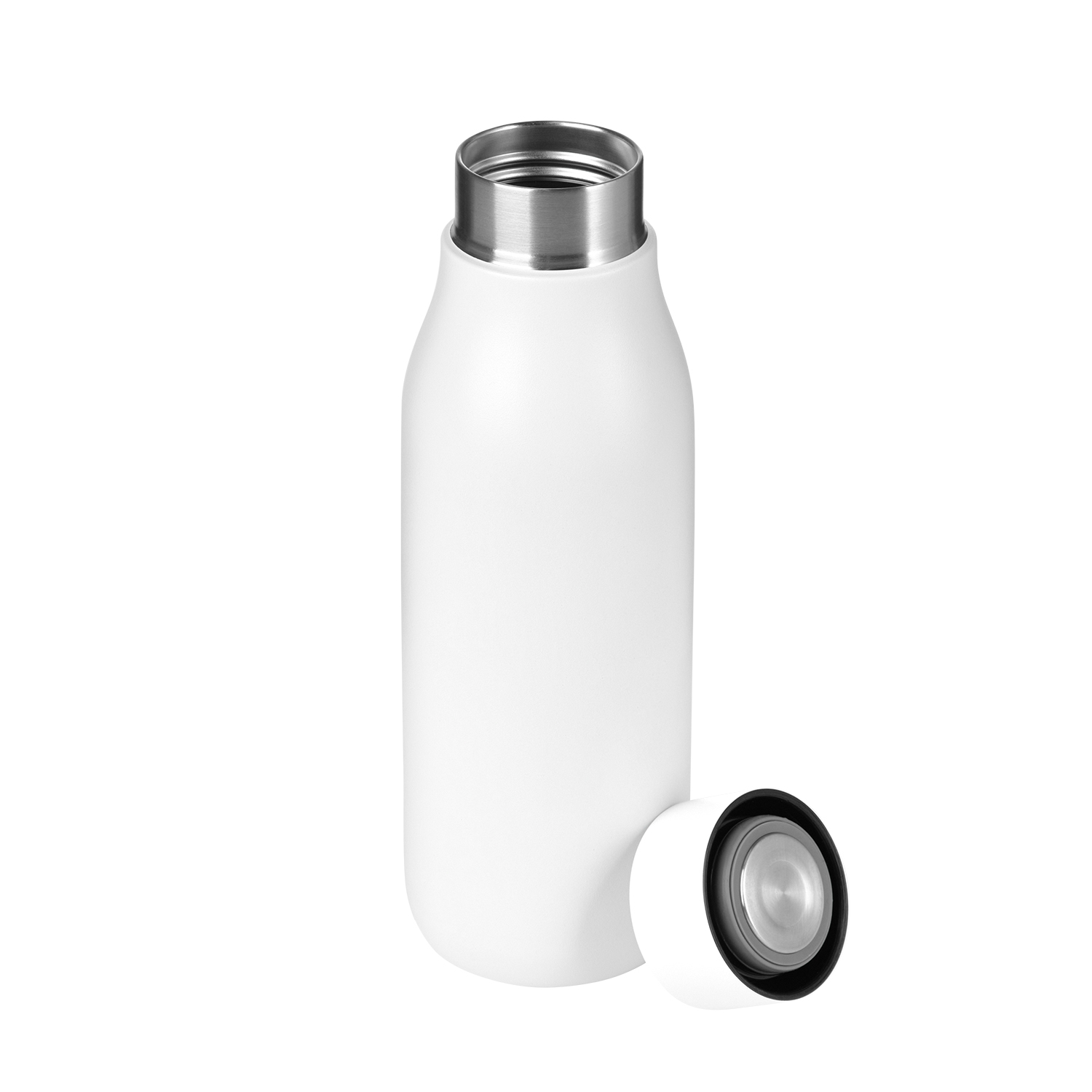 Термобутылка вакуумная герметичная Севилла (Sevilla), белая-2