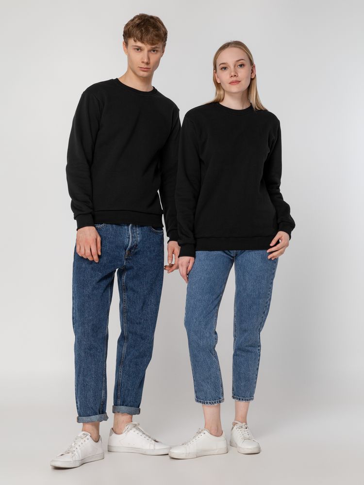 Толстовка Unit Toima Heavy, черная-7