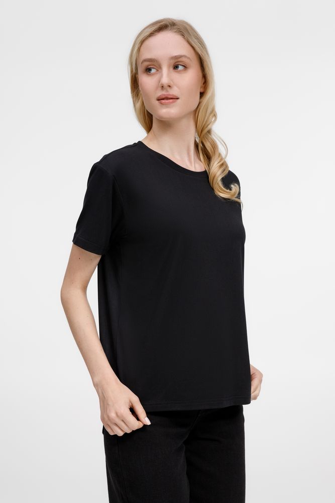 Футболка унисекс Senti, черная-3
