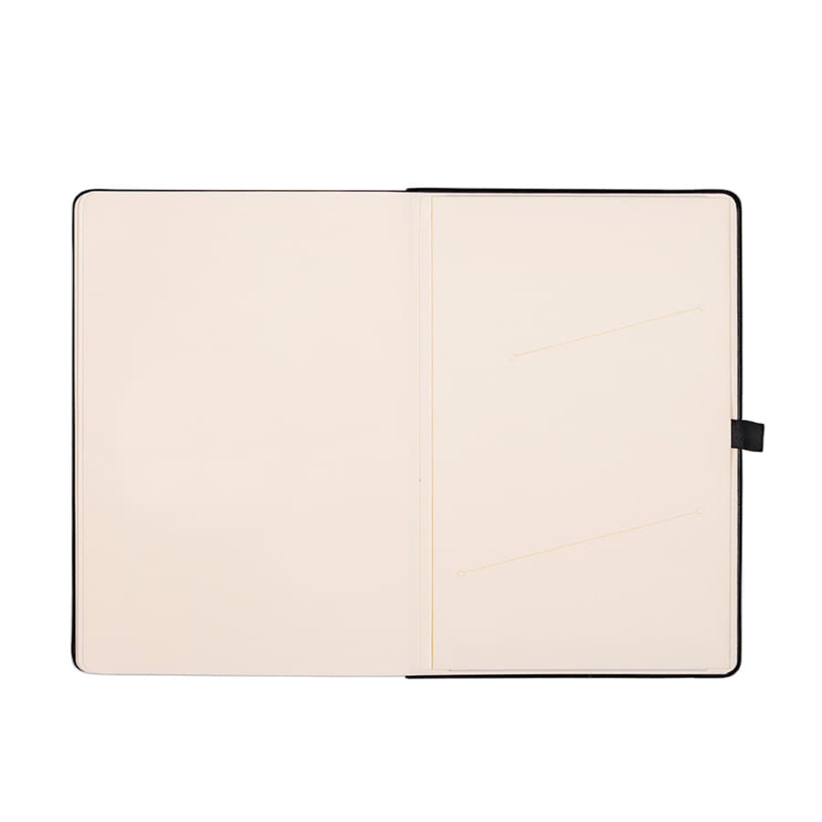 Бизнес-блокнот GLORI, A5, темно-синий, твердая обложка, в линейку, темно-синий-4