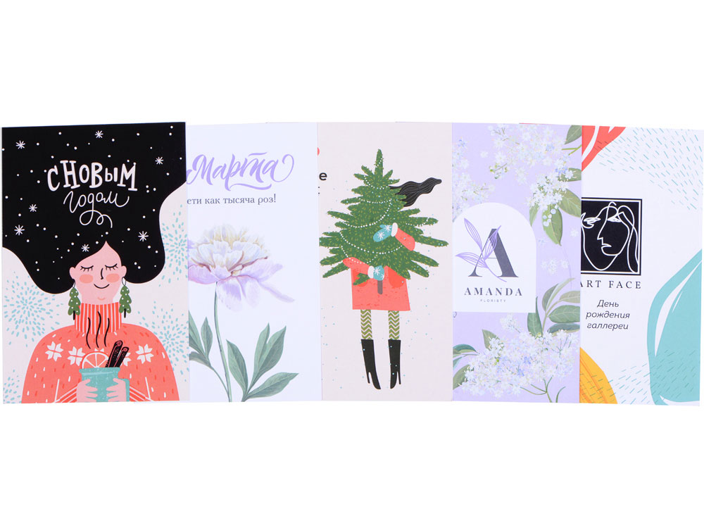 Открытка под запечатку, А6-5