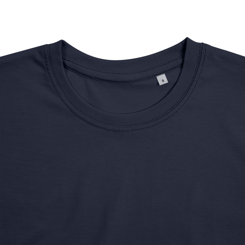 Футболка унисекс T-Bolka 160, темно-синяя-3