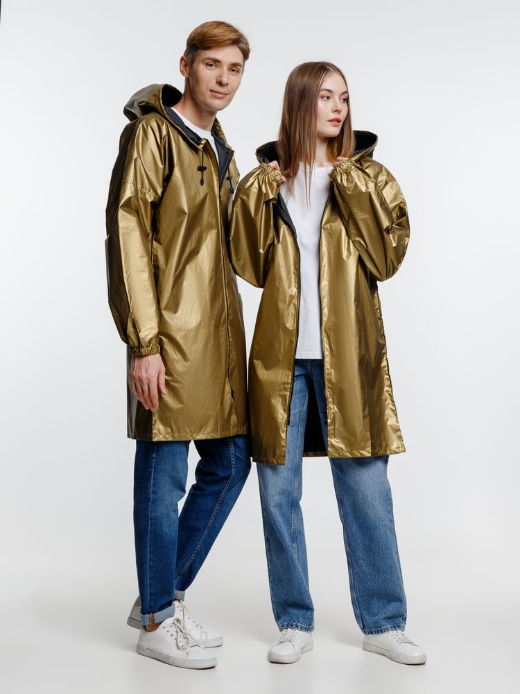 Дождевик Palladio Pockets, золотистый-6