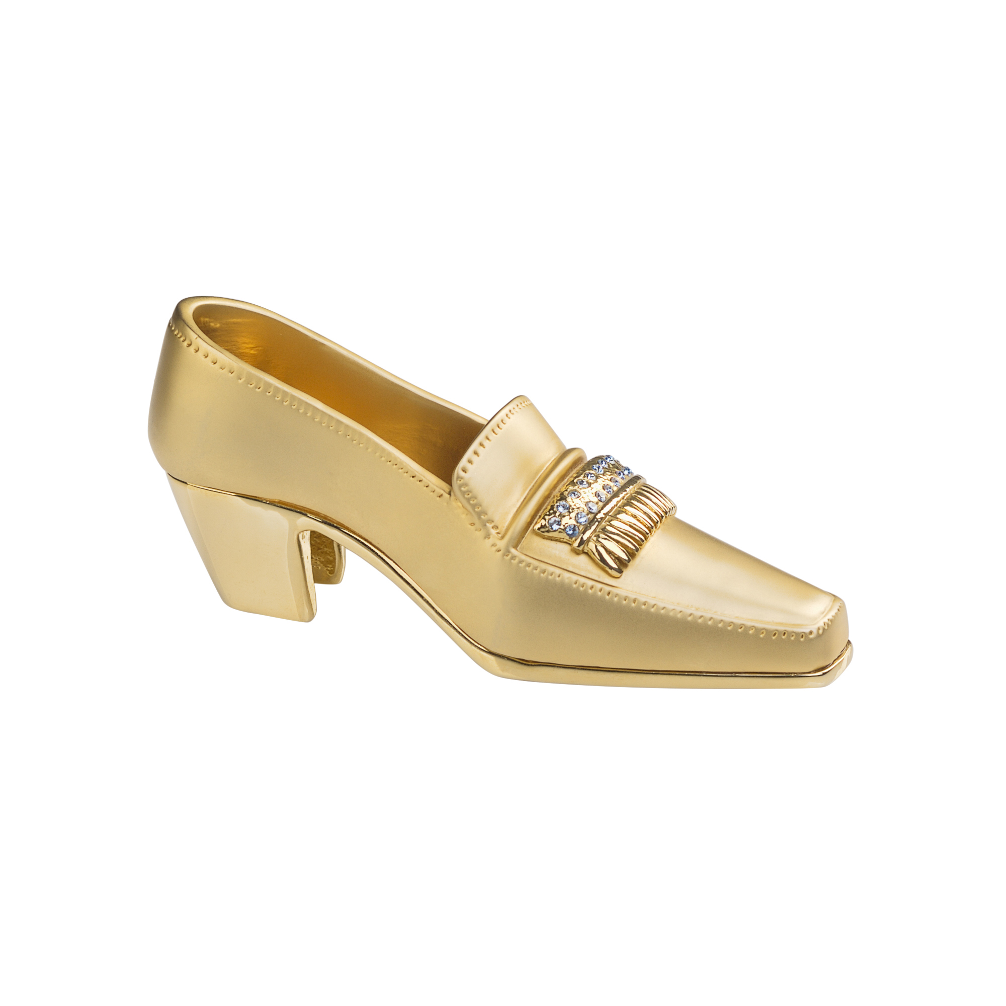 Туфелька David gold-0