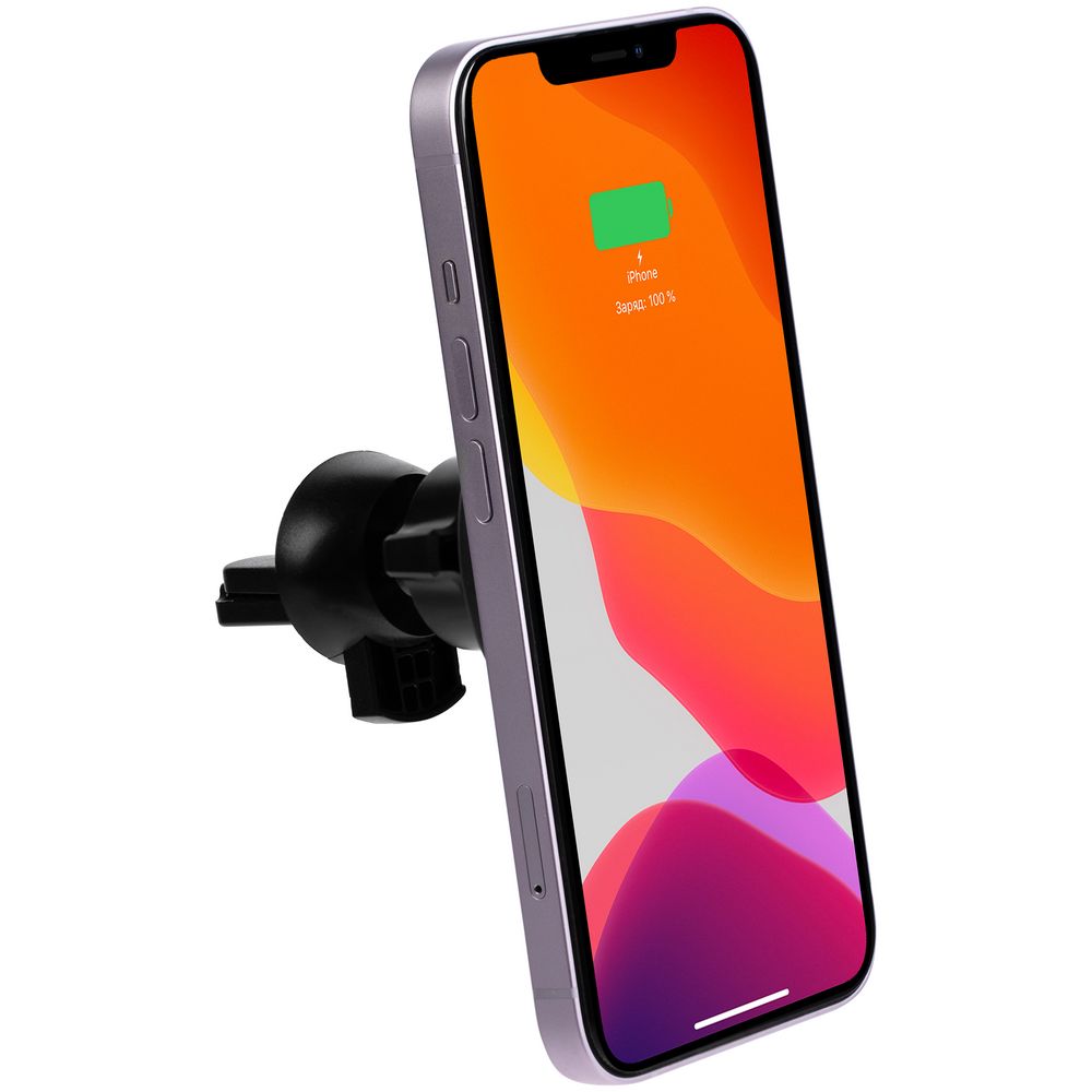 Держатель для смартфона Cooper Auto Wireless с беспроводной зарядкой, черный-6