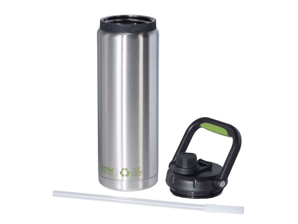 Вакуумный термос Canyon Jug из переработанной стали, серебристый, 1430 мл-1