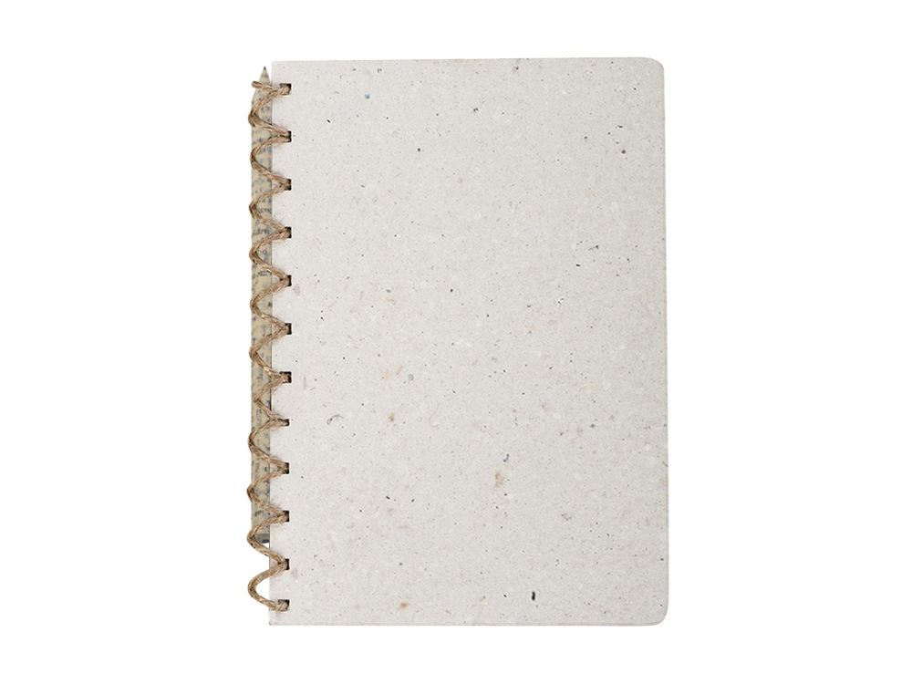 Живой блокнот А5 с бумажным карандашом и семенами цветов микс, белый-2