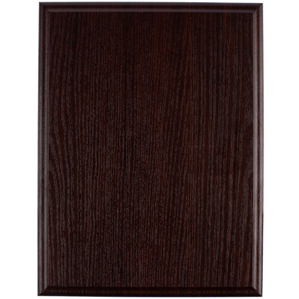 Плакетка Plaque, большая, вишня с золотистой пластиной-1