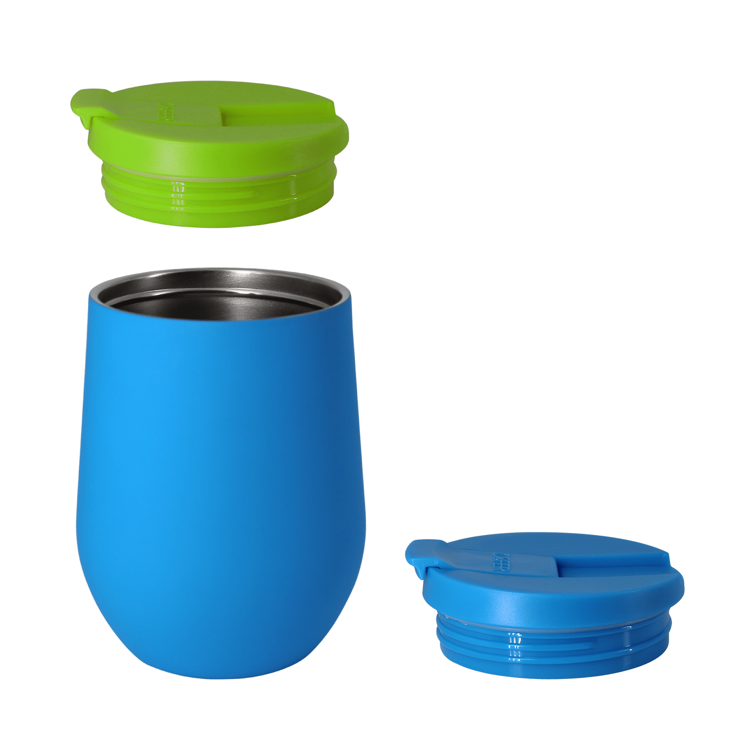 Набор NEO DUO: Кофер софт-тач NEO CO12s с дополнительной крышкой (голубой с салатовым)-4