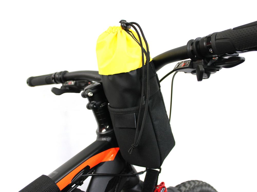 Велосумка на руль Feed Bag, черная-2