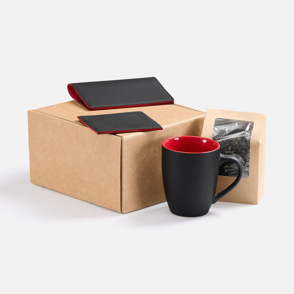 Набор Multimo Tea, черный с красным-0