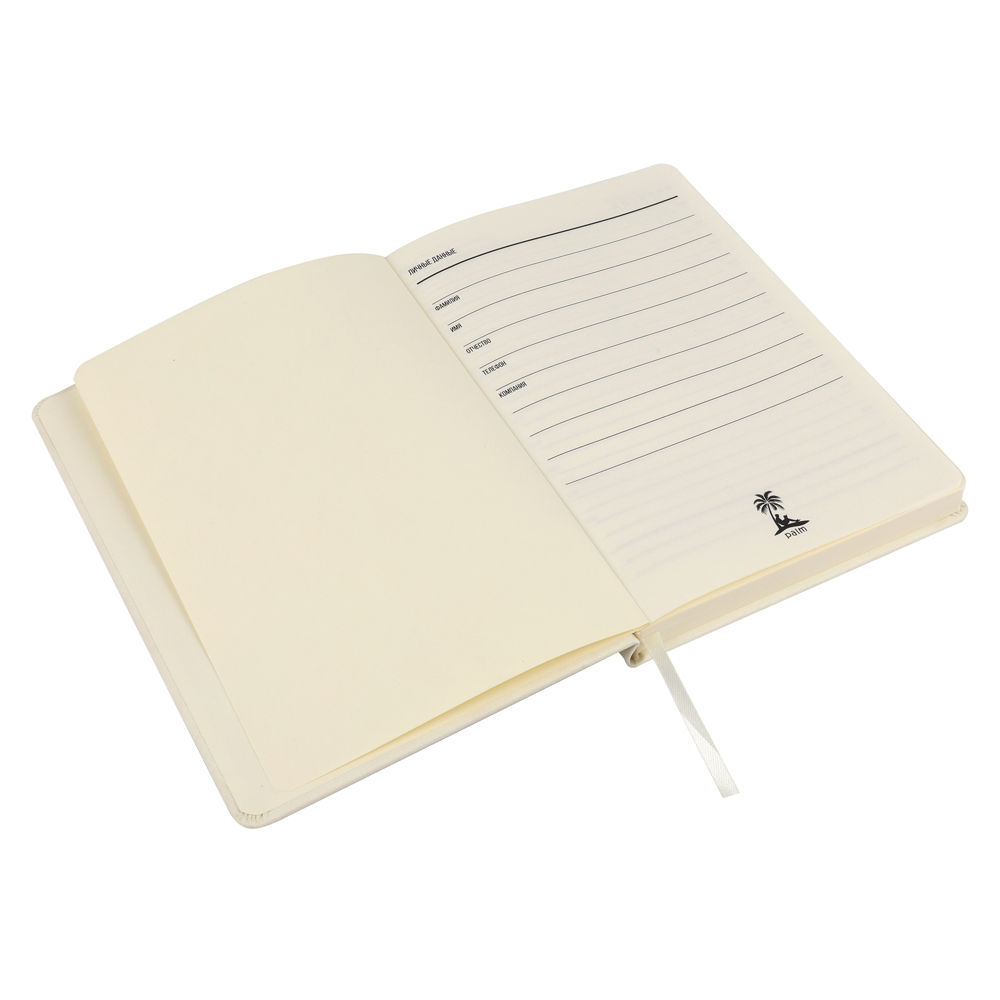 Ежедневник A5 недатированный Classique в твёрдом переплёте, Белый-2