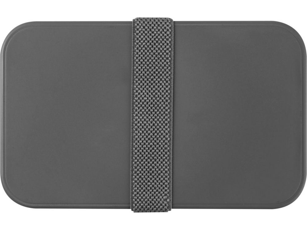 Двухслойный ланчбокс MIYO, серый/белый-4