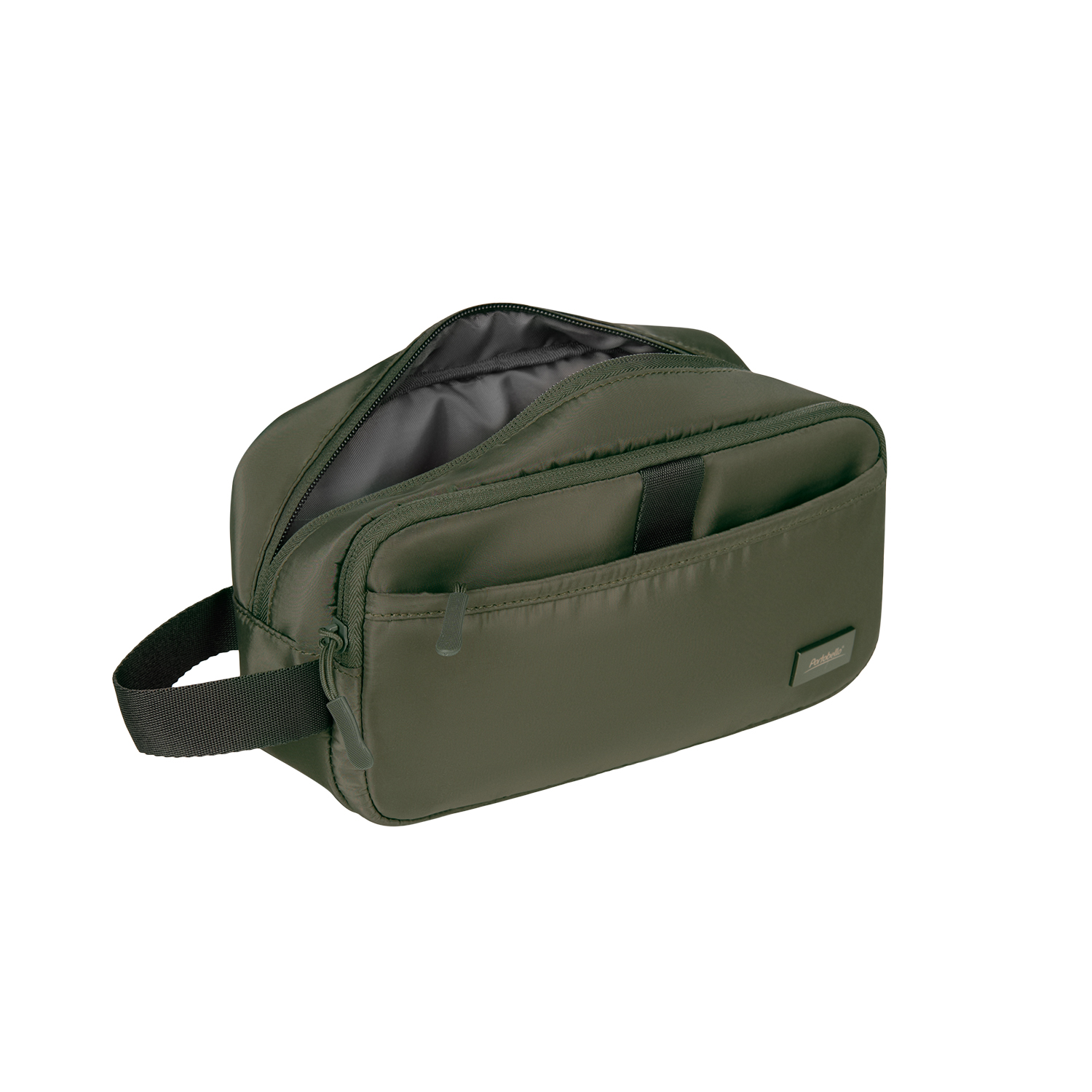 Дорожная косметичка Boston, зеленая-5