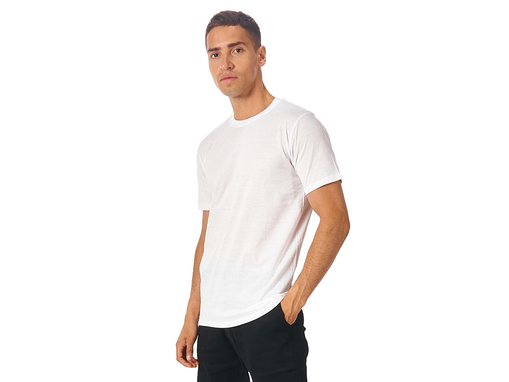 Футболка Club мужская, без боковых швов, белый-1