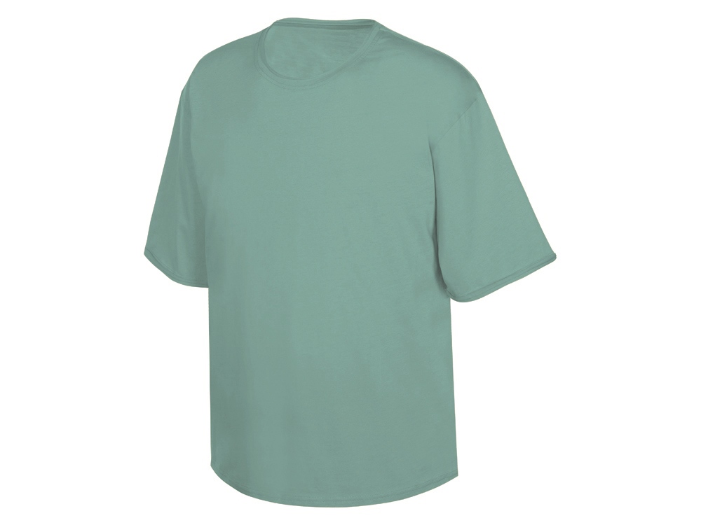 Футболка оверсайз Liyon унисекс, пыльно-бирюзовый-6