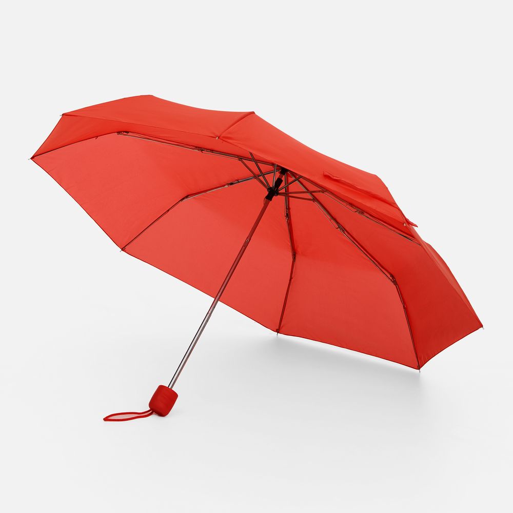 Зонт складной Basic, красный-0