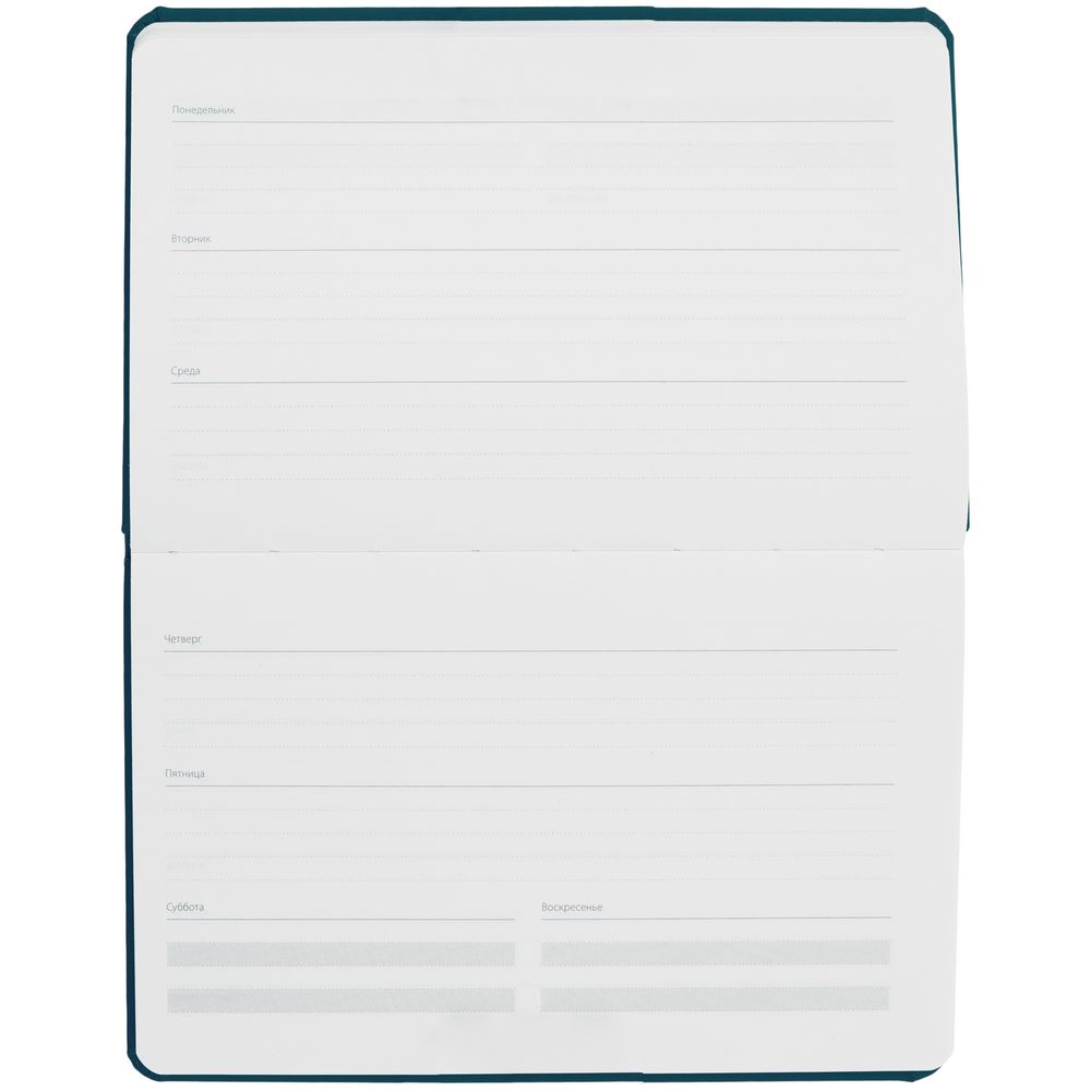 Еженедельник Urban, недатированный, изумрудный-3