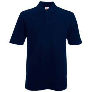 Поло мужское "Heavy Polo", глубокий темно-синий-0