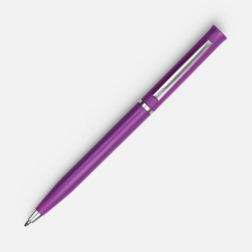 Ручка шариковая Euro Chrome, фиолетовая-2