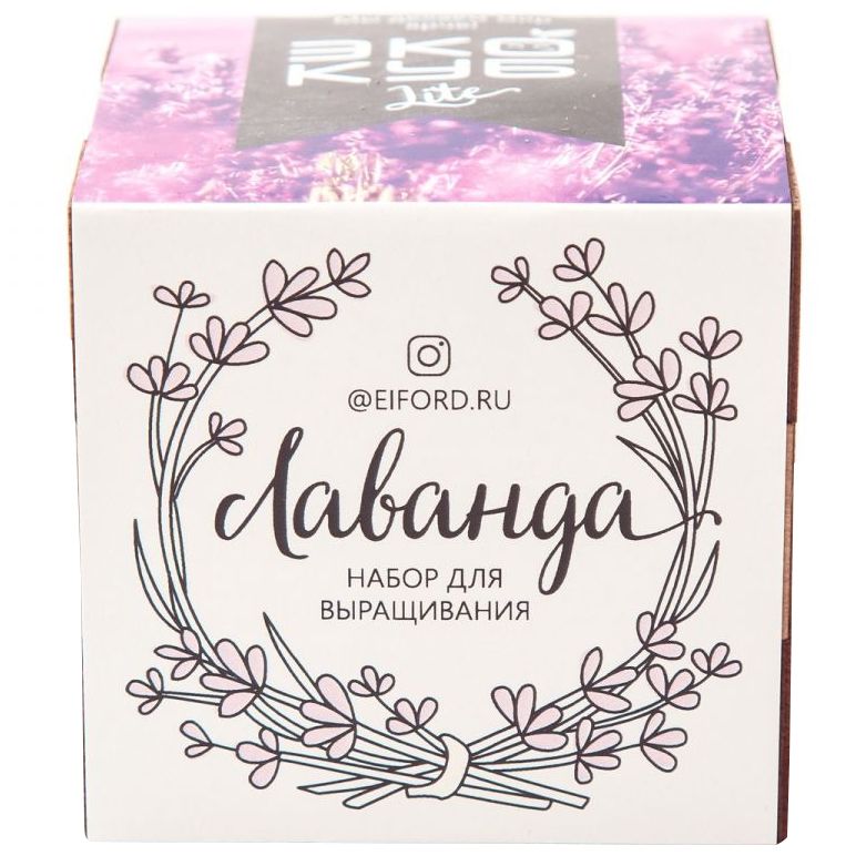 Набор для выращивания «Экокуб Lite», лаванда-2