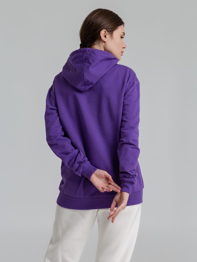 Толстовка с капюшоном Unit Kirenga, фиолетовая-6