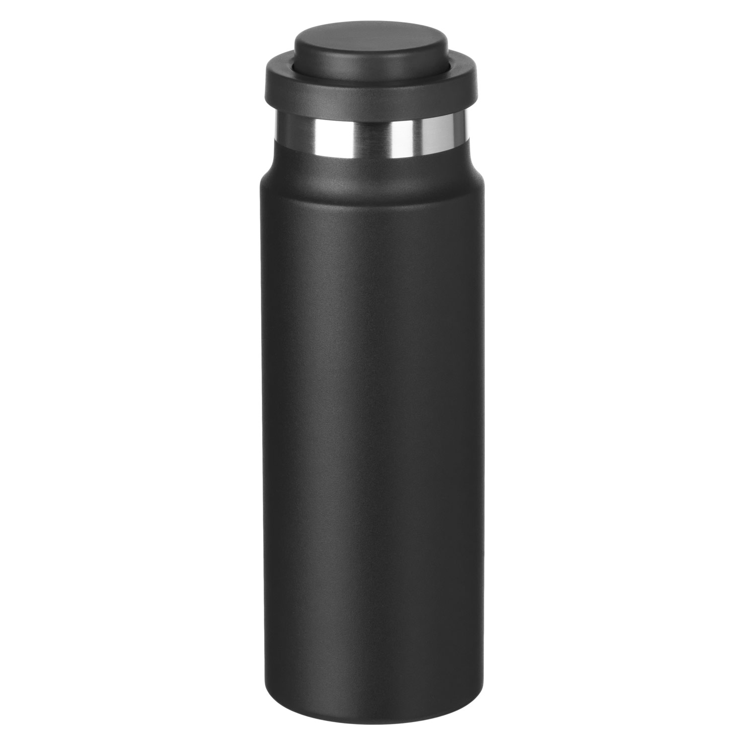 Термобутылка вакуумная герметичная Аллегра, черная-3