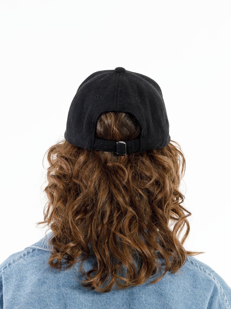 Бейсболка Woolridge, черная-5