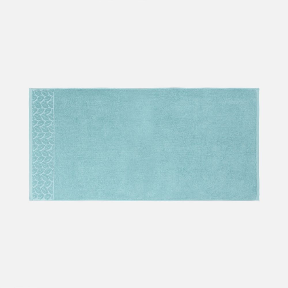 Полотенце махровое Hoya, среднее, голубое-1