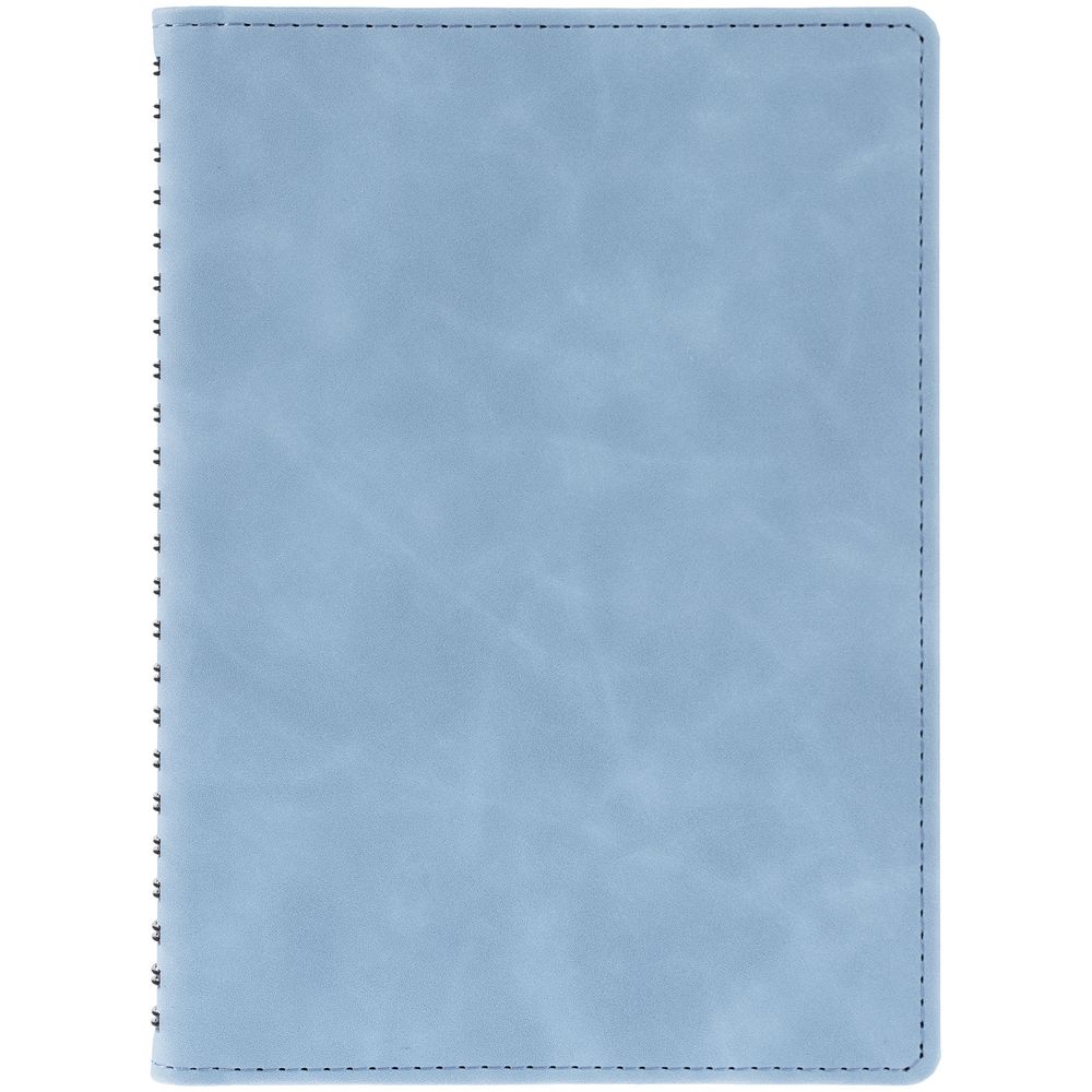 Ежедневник Spring Urban на заказ, недатированный, голубой-3
