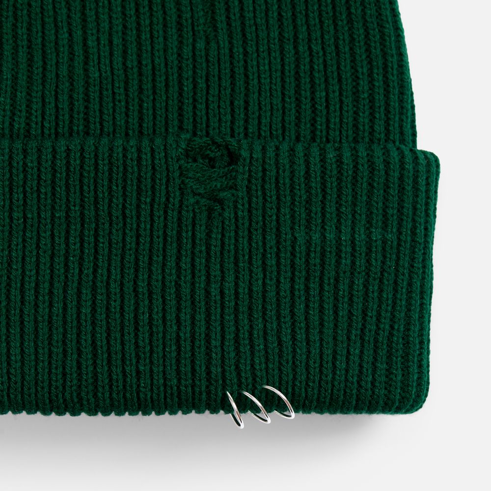 Шапка Ribelle, темно-зеленая (хвойная)-1