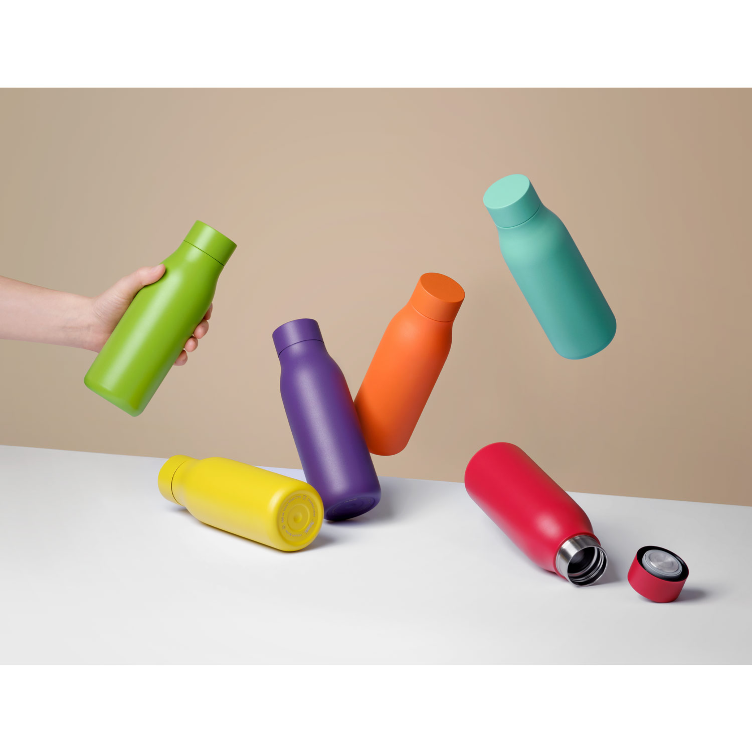 Термобутылка вакуумная герметичная Севилла (Sevilla), синяя-13