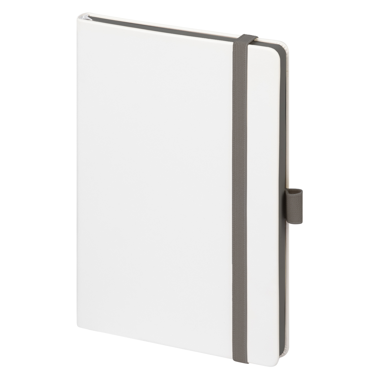 Ежедневник Арктик (Arctic) недатированный, белый/темно-серый-4