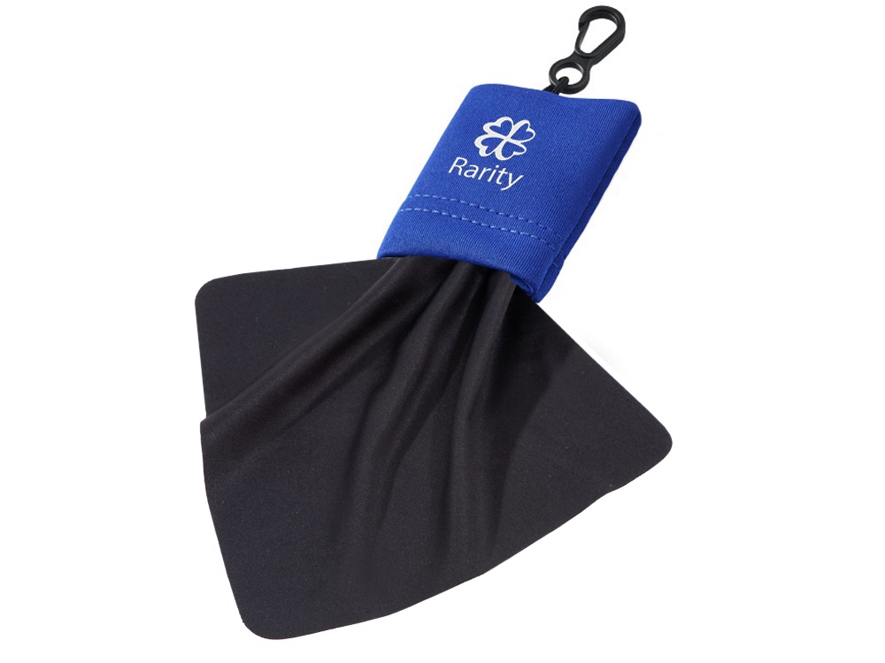 Очищающая салфетка Neat из микрофибры в чехле, синий-3