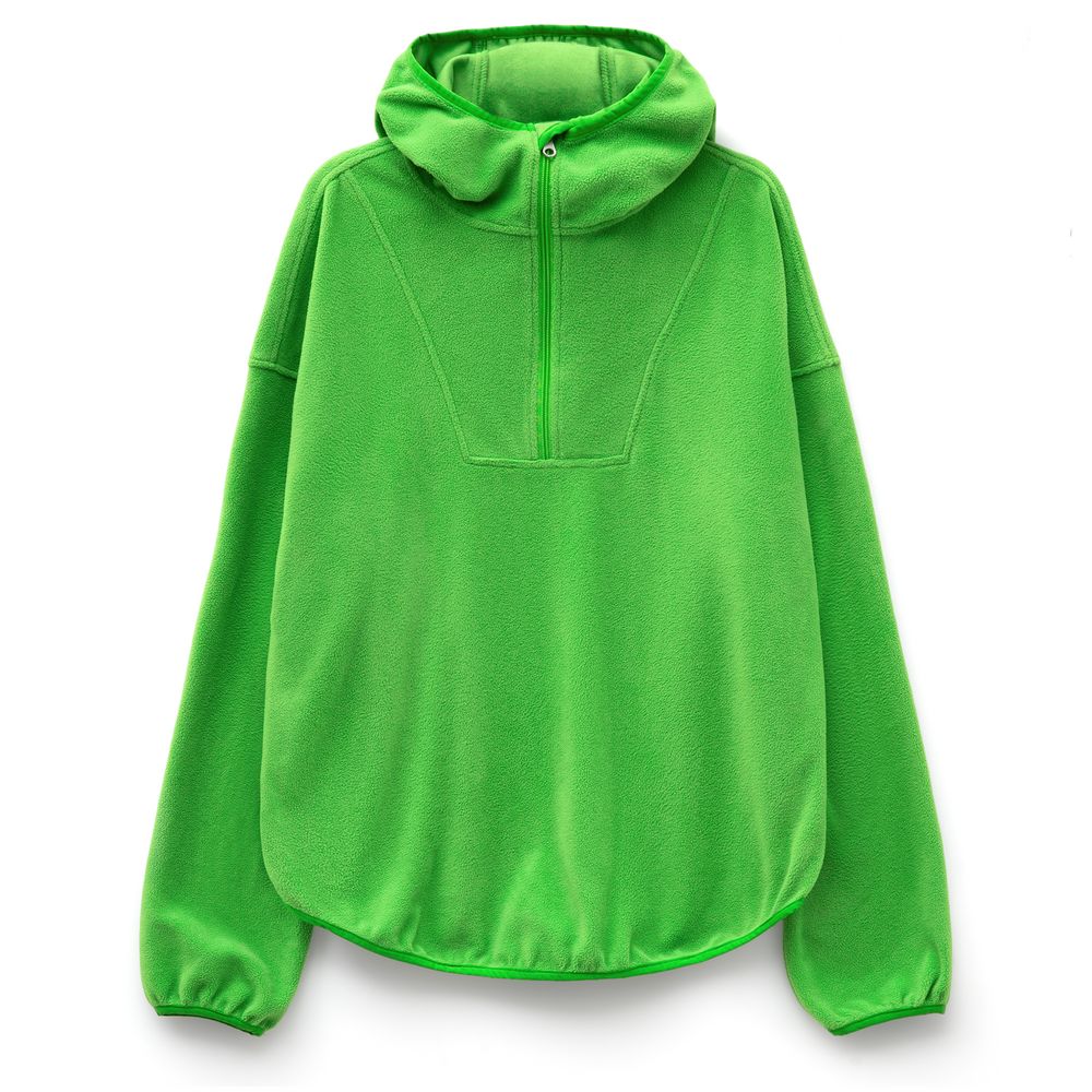 Анорак флисовый унисекс Fliska, зеленое яблоко-0