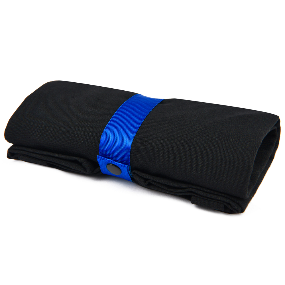 Сумка для покупок Rock’n’ROLL 260 г/м², Чёрный/синий-7