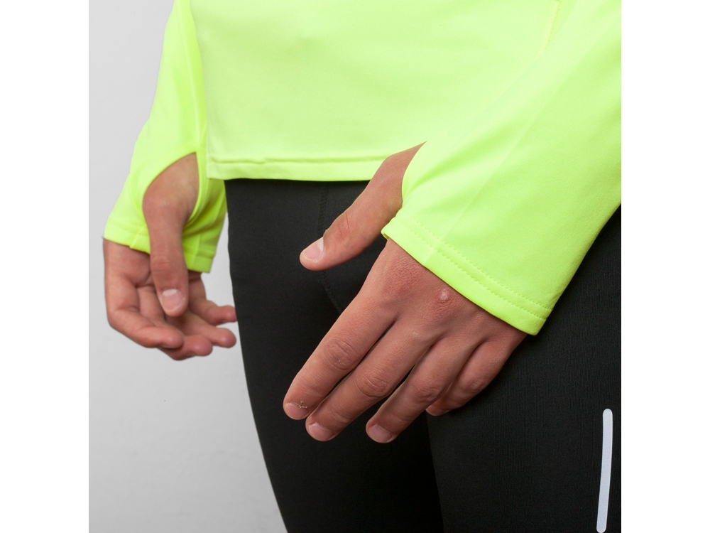 Толстовка Melbourne, неоновый желтый-5