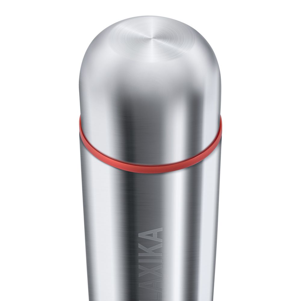 Термос Relaxika Duo 1200 в чехле, стальной-3