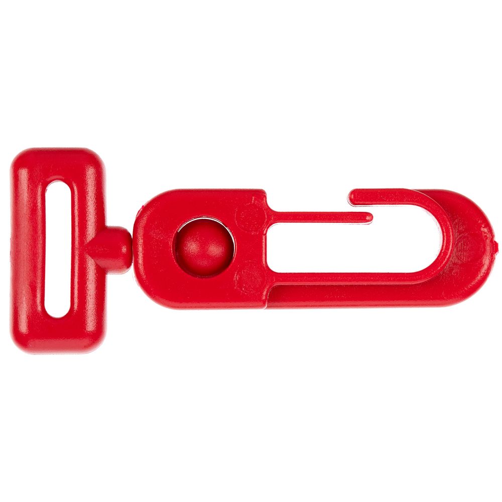 Застежка-карабин Carabine, S, красный-0