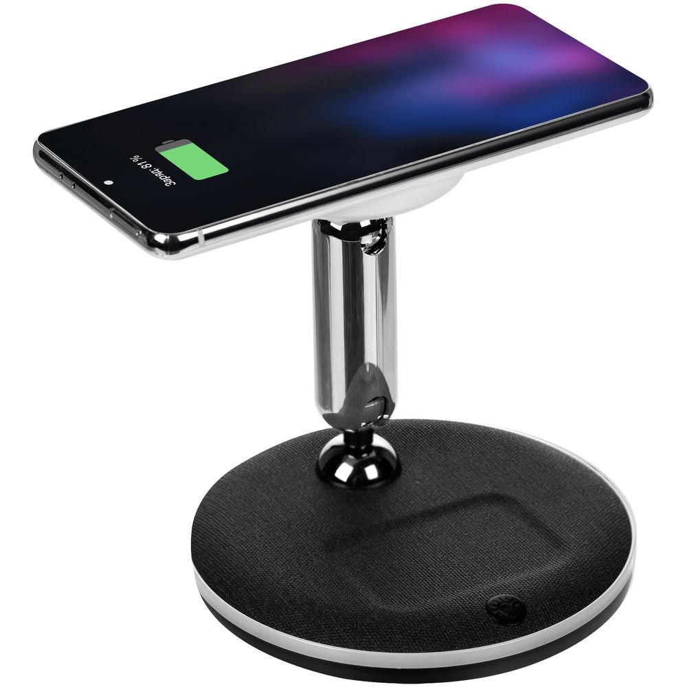 Универсальная зарядная станция Power Canvas, черная-2