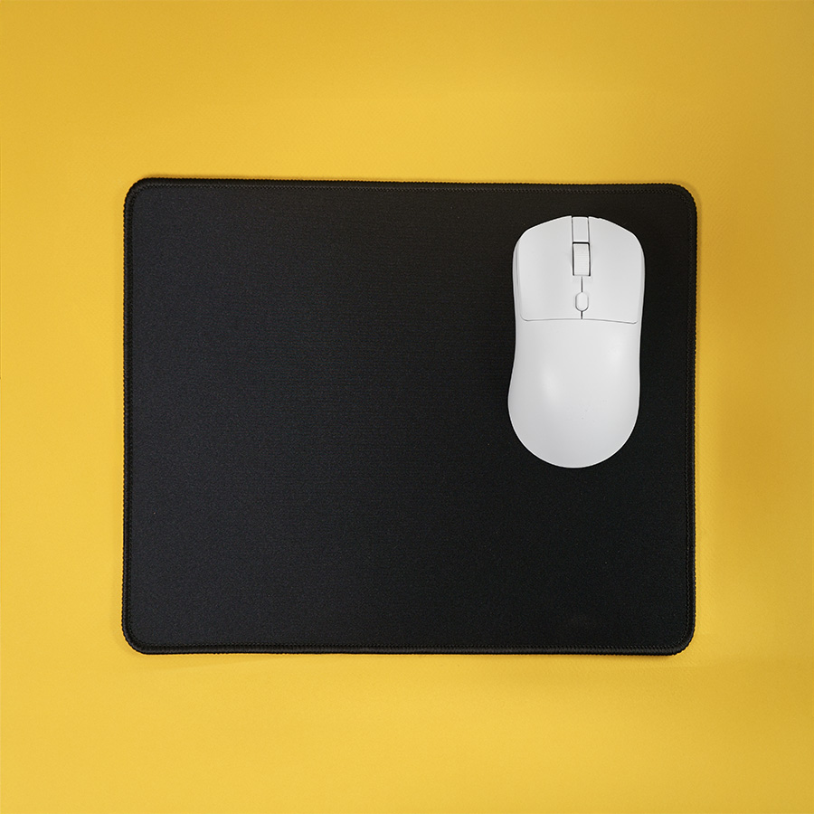 Коврик для мыши GLIDE S, 26*21*0,3см, прошитый край, черный, черный-6